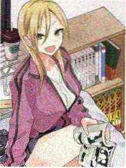 修图图层与调色面板风格的贴纸插图